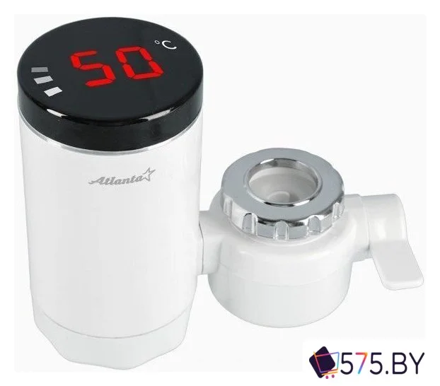 Проточный электрический водонагреватель на кран Atlanta ATH-7441 в магазине 575.by