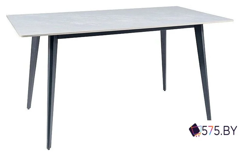 Кухонный стол Signal Ivy IVYSZC140 (серый/черный) в магазине 575.by