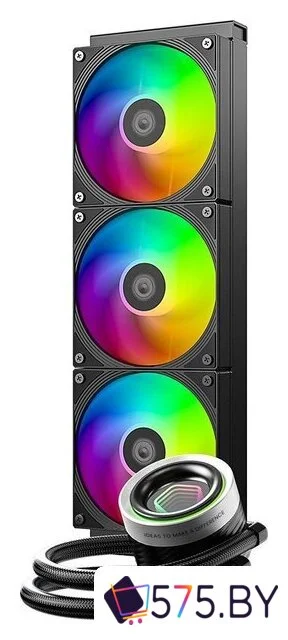 Система жидкостного охлаждения для процессора ID-Cooling FX360 INF Black в магазине 575.by