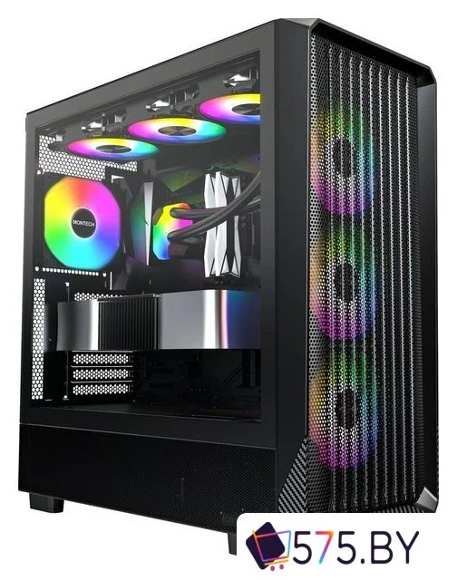 Корпус Montech X5 (черный) в магазине 575.by