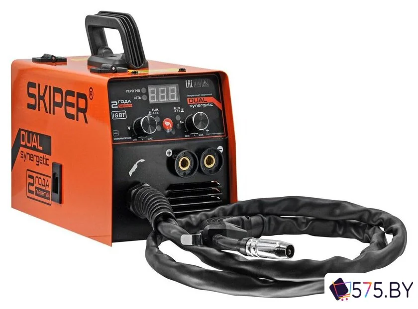 Сварочный инвертор Skiper FLUX/MMA-210D-11 в магазине 575.by
