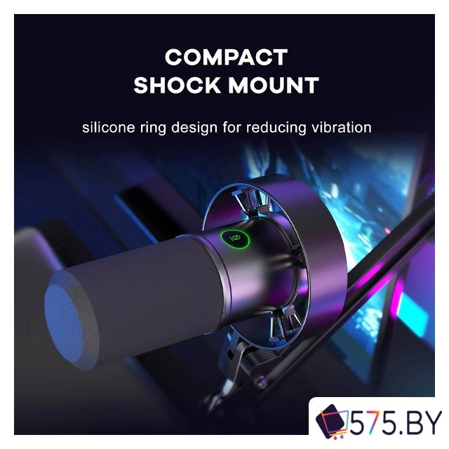 Проводной микрофон FIFINE K688 (черный) в магазине 575.by