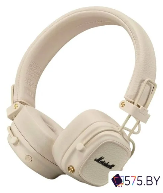 Наушники Marshall Major V (кремовый) в магазине 575.by