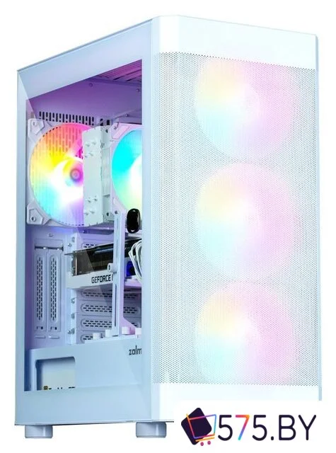 Корпус Zalman i4 TG (белый) в магазине 575.by