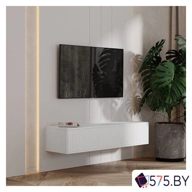 Тумба Shtabe Royal 5030 эко (белый/белый) в магазине 575.by