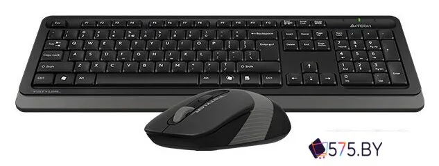 Офисный набор A4Tech Fstyler FG1010 (черный/серый) в магазине 575.by