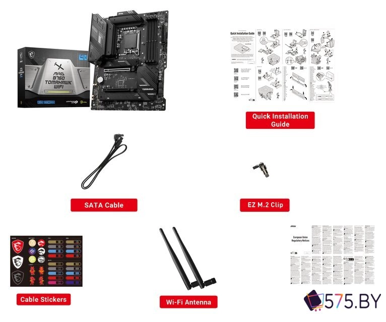 Материнская плата MSI MAG B760 Tomahawk WiFi в магазине 575.by