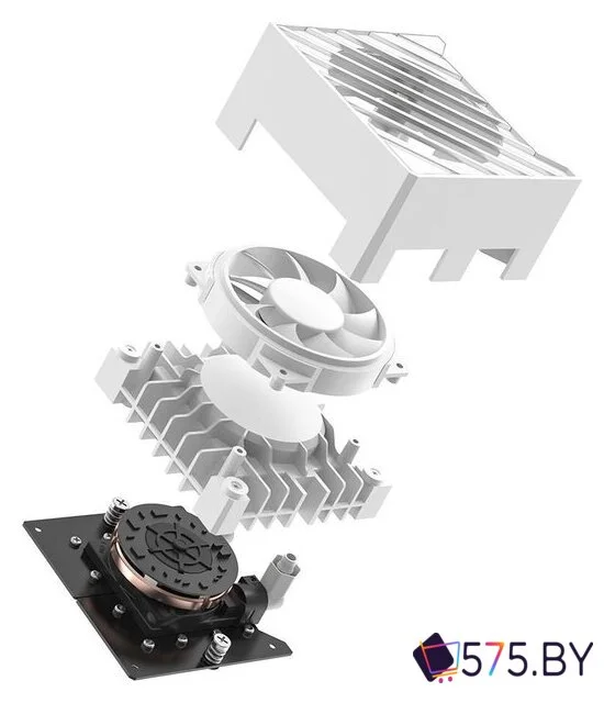 Система жидкостного охлаждения для процессора ID-Cooling DashFlow 360 XT Lite White в магазине 575.by