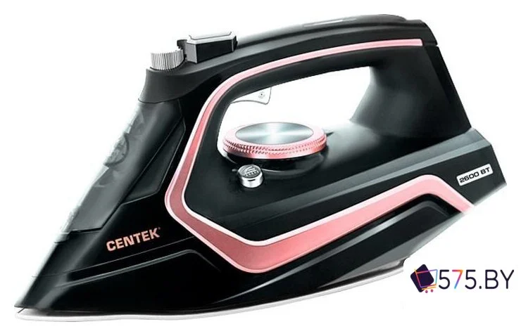 Утюг CENTEK CT-2313 (черный/розовый) в магазине 575.by