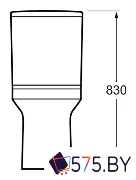 Унитаз напольный Lavinia Boho Grance Hill Rimless 3307002R (бачок, чаша, пневмокрышка) в магазине 575.by