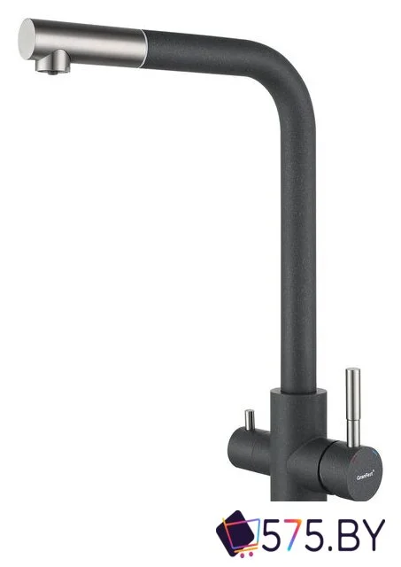Смеситель GranFest QUARZ GF-Z5421 (темно-серый) в магазине 575.by