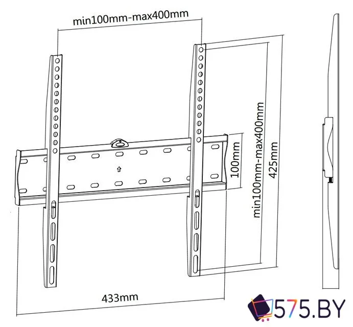 Кронштейн для телевизора Ultramounts UM813F в магазине 575.by