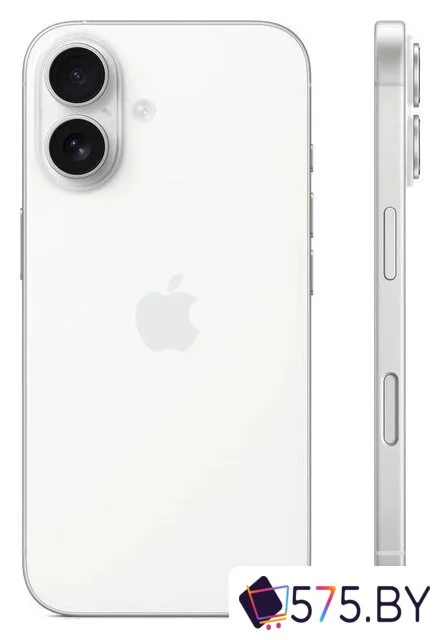 Телефон Apple iPhone 16 128GB (белый) в магазине 575.by