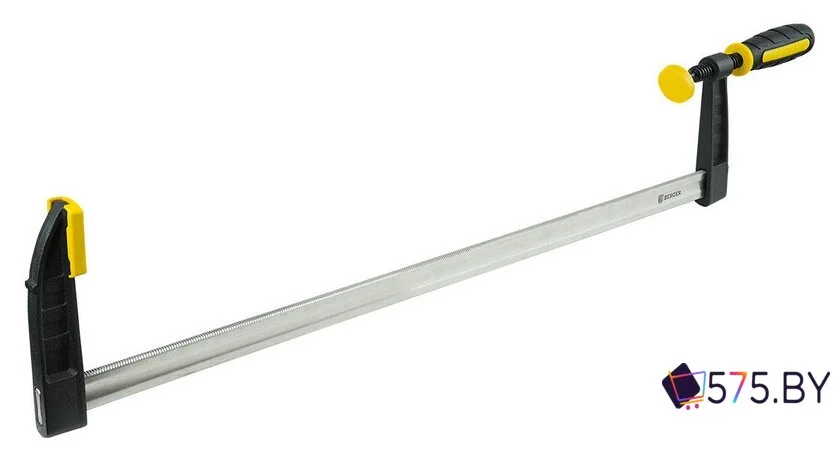 Струбцина Berger F-образная 80x500мм, зажим до 270кг BG1938 в магазине 575.by