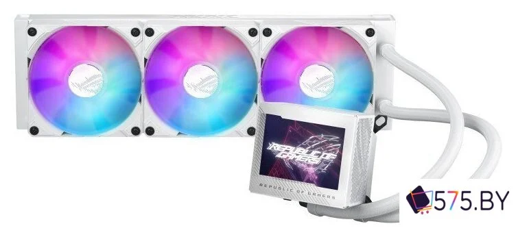 Система жидкостного охлаждения для процессора ASUS ROG Ryujin III 360 ARGB White Edition в магазине 575.by