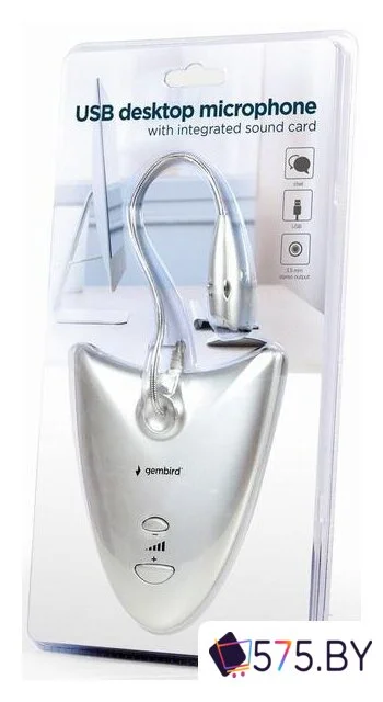 Проводной микрофон Gembird MIC-DU-01 в магазине 575.by