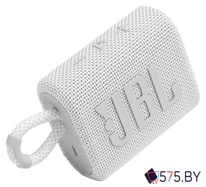 Беспроводная колонка JBL Go 3 (белый) в магазине 575.by