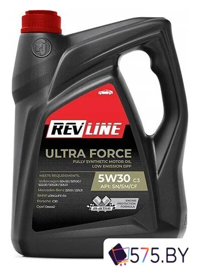 Моторное масло Revline Ultra Force C3 5W-30 5л в магазине 575.by