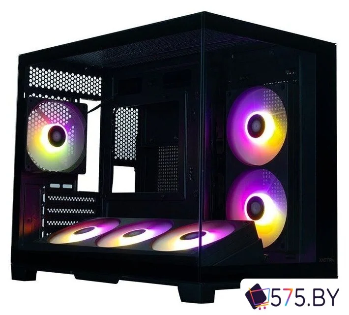 Корпус XASTRA QW500M 6ARGB-FC-C6-UC (черный) в магазине 575.by