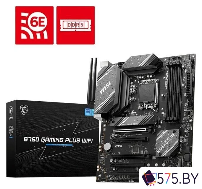 Материнская плата MSI B760 Gaming Plus WiFi в магазине 575.by
