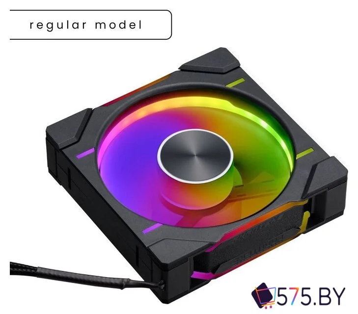Вентилятор для корпуса Phanteks D30-120 D-RGB Regular Black PH-F120D30_DRGB_PWM_BK01 в магазине 575.by