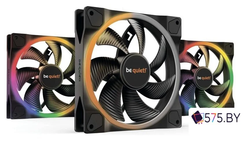 Комплект вентиляторов для корпуса be quiet! Light Wings 140mm PWM Triple Pack BL078 в магазине 575.by
