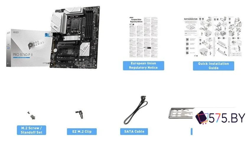 Материнская плата MSI Pro B760-P II в магазине 575.by