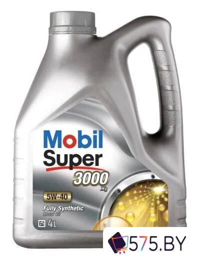 Моторное масло Mobil Super 3000 X1 5W-40 4л в магазине 575.by