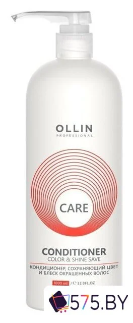 Кондиционер Ollin Professional Care сохраняющий цвет и блеск окрашенных волос 1 л в магазине 575.by