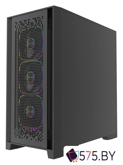 Корпус Powercase ByteFlow Pro ARGB CH9GPB-A4 в магазине 575.by