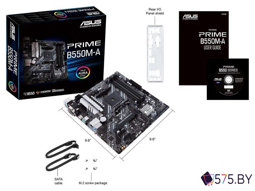 Материнская плата ASUS Prime B550M-A в магазине 575.by