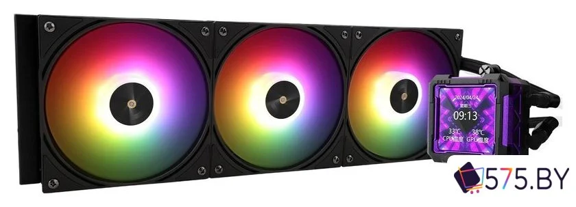 Система жидкостного охлаждения для процессора Thermalright Frozen Warframe Pro 360 ARGB (черный) в магазине 575.by
