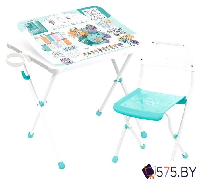 Детский стол Nika КА3/ММ (математика с монстриками) в магазине 575.by