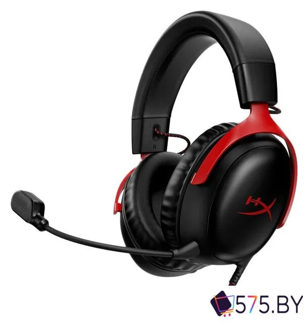 Наушники HyperX Cloud III (черный/красный) в магазине 575.by