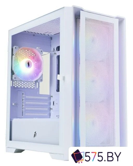 Корпус 1stPlayer TRILOBITE T4 MESH FRGB (белый) в магазине 575.by