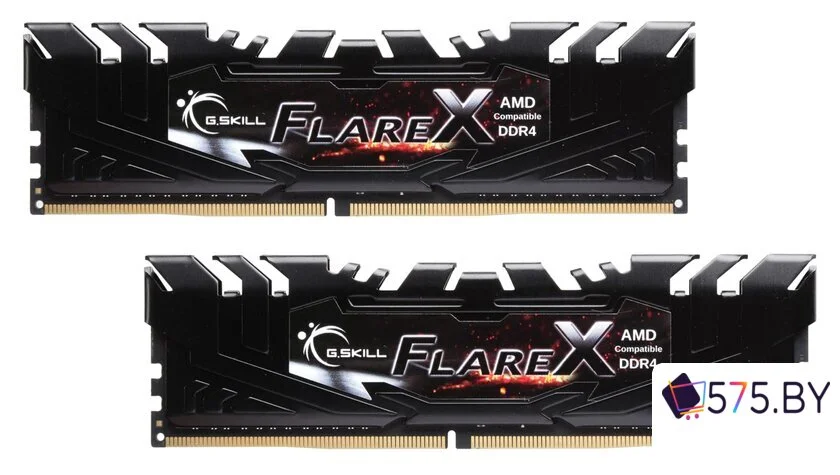 Оперативная память G.Skill Flare X 2x8GB DDR4 PC4-25600 F4-3200C16D-16GFX в магазине 575.by