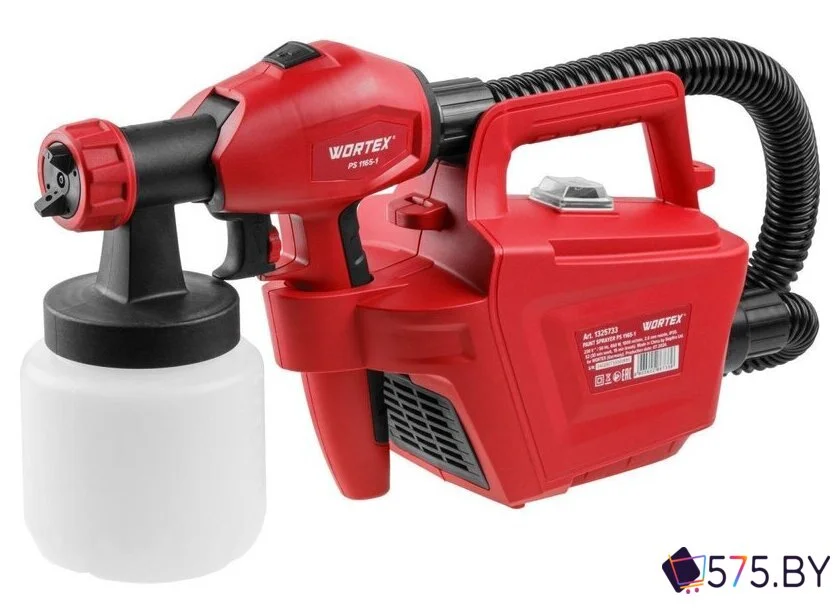 Краскораспылитель Wortex PS 1165-1 1325733 в магазине 575.by