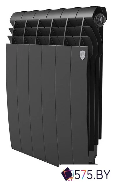 Биметаллический радиатор Royal Thermo Biliner B 500 Черный - 6 секций в магазине 575.by