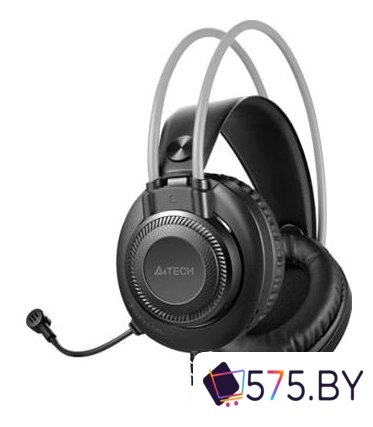 Наушники A4Tech Fstyler FH200U (черный/серый) в магазине 575.by