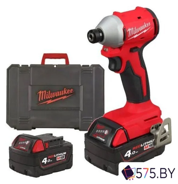 Винтоверт Milwaukee M18 M18BLIDRC-402C 4933492840 (с 2-мя АКБ, кейс) в магазине 575.by