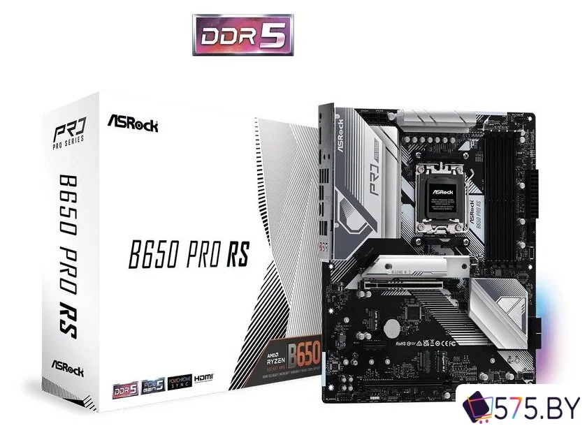 Материнская плата ASRock B650 Pro RS в магазине 575.by