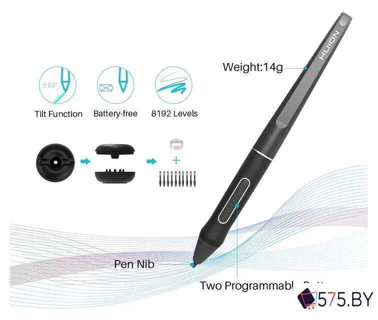 Графический монитор Huion Kamvas 16 в магазине 575.by