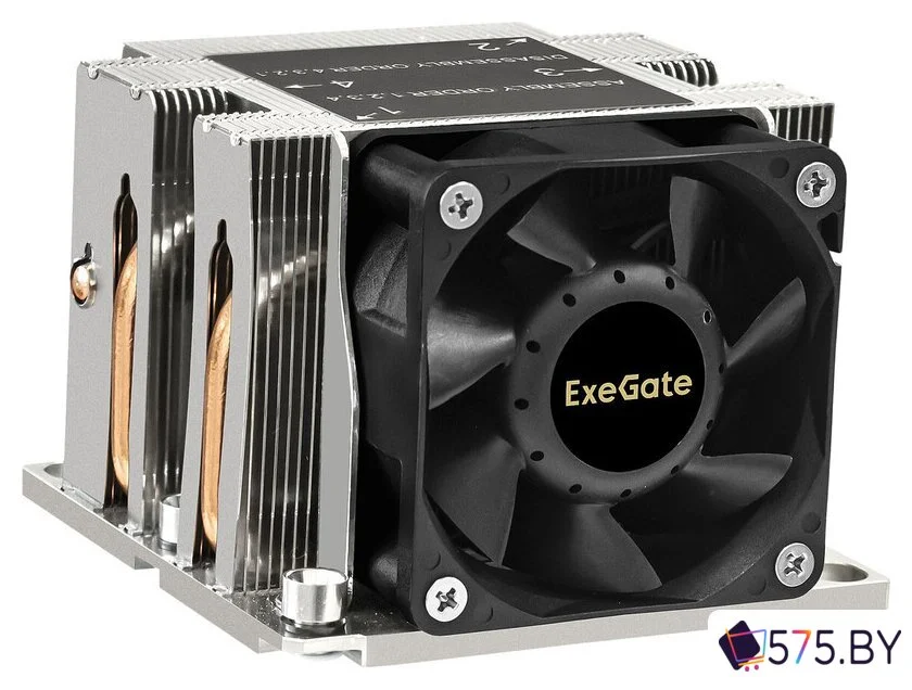 Кулер для процессора ExeGate ESNK-P0068AP4.PWM.2U.3647.Cu EX293439RUS в магазине 575.by