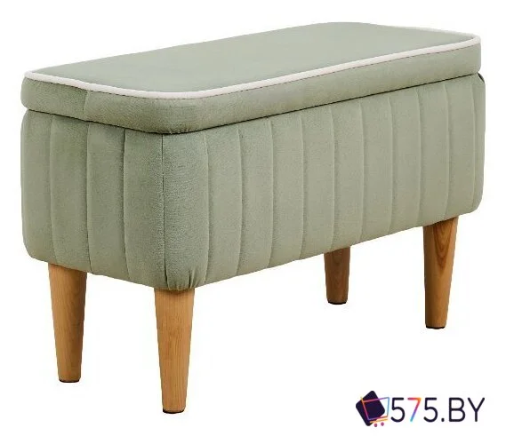 Банкетка MONOFIX Амма с ящиком (оливковый №30) в магазине 575.by