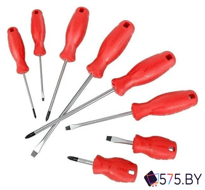 Набор отверток Workpro WP200502 (8 предметов) в магазине 575.by