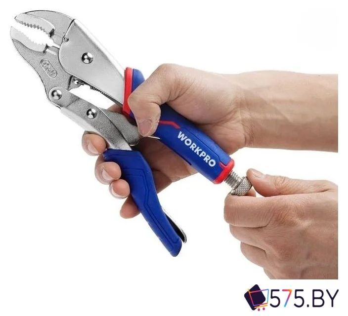Клещи зажимные Workpro WP231074 в магазине 575.by