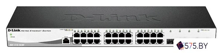 Управляемый коммутатор 2-го уровня D-Link DGS-1210-28/ME/A2B в магазине 575.by