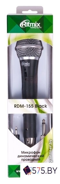 Проводной микрофон Ritmix RDM-155 в магазине 575.by