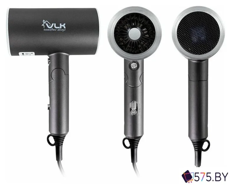 Фен VLK Style-105 (графит/серебристый) в магазине 575.by