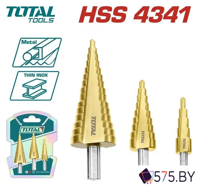Набор сверл Total TAC80401 в магазине 575.by